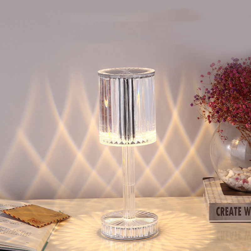 New Crystal Table Lamp Hotel Decoration Diamond Romantic Warm Led